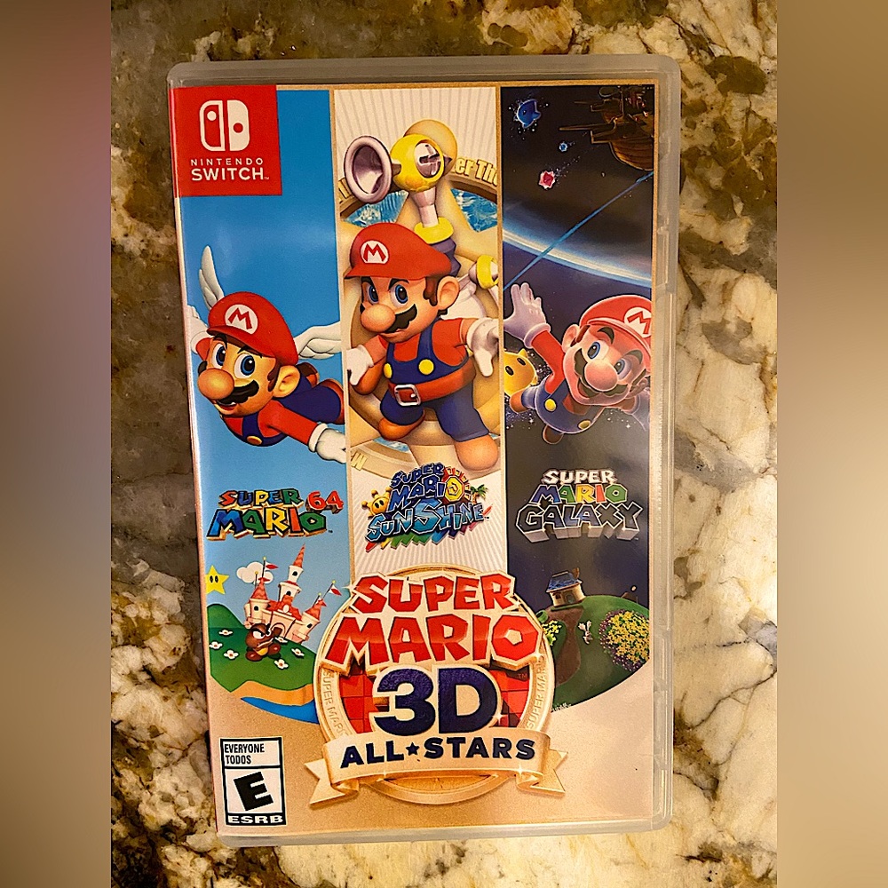 Super Mario 3D All Stars ⭐️ Game & Case Nintendo Switch